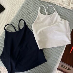 Old navy power soft cropped top set size medium